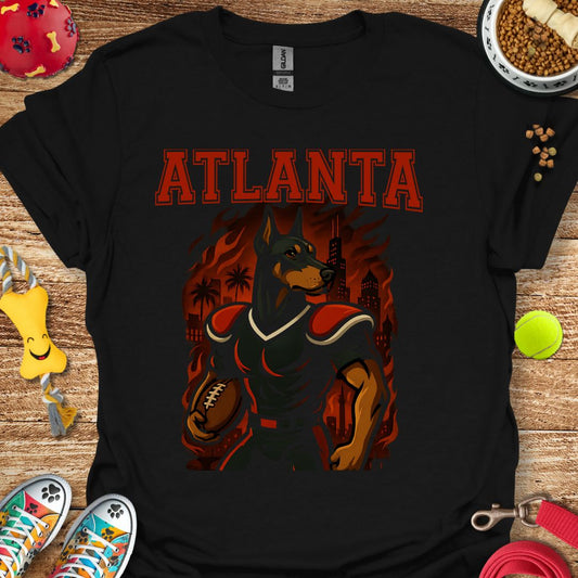 Atlanta Football Dog T-Shirt