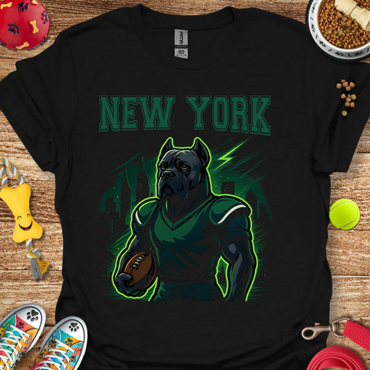 New York Football Dog T-Shirt