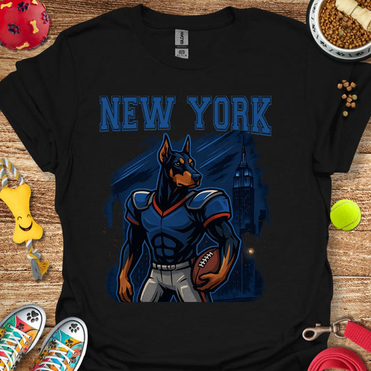 New York Football Dog T-Shirt