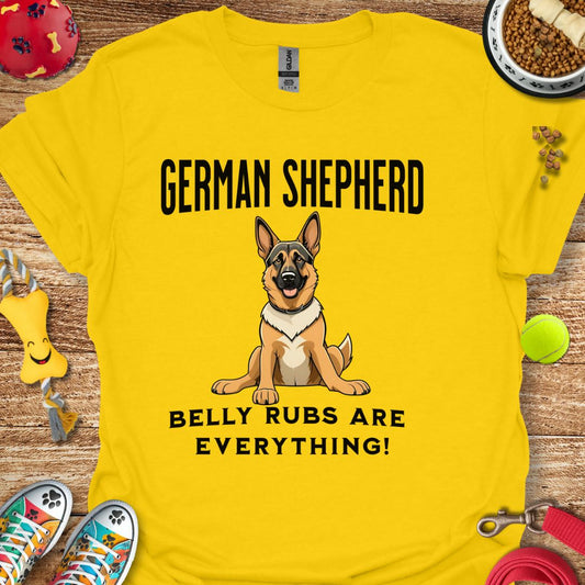 German Shepherd Belly Rubs T-Shirt