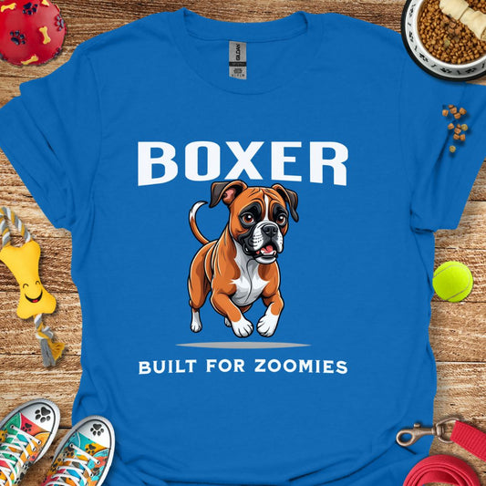 Boxer Built for Zoomies T-Shirt