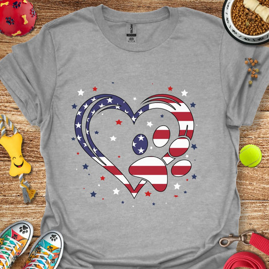 Patriotic Paw T-Shirt