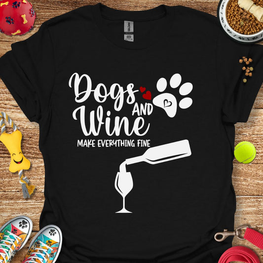 Dogs and Wine T-Shirt